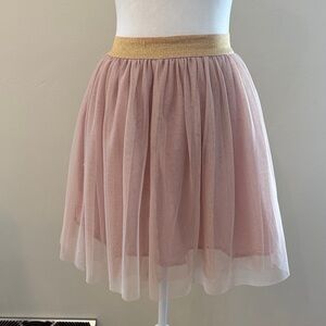Gap Kids Girls Large 10 Regular Pink Tulle Skirt